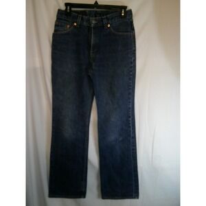 Levi's‎ 517 Slim Fit Bootcut Jeans Dark Wash Denim Classic Women's M  31X32